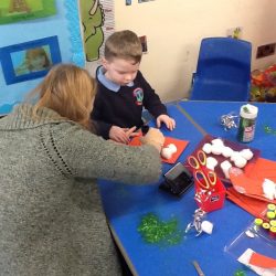 Christmas craft activity session